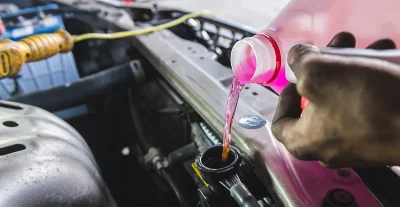 ظهور علامة low coolant بالطبلون