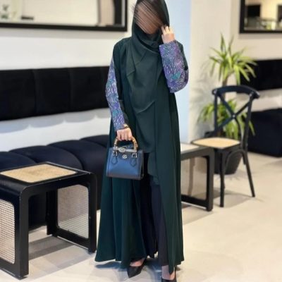 عباية تربل كلوش