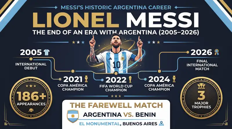منتخب الأرجنتين يودع ميسي